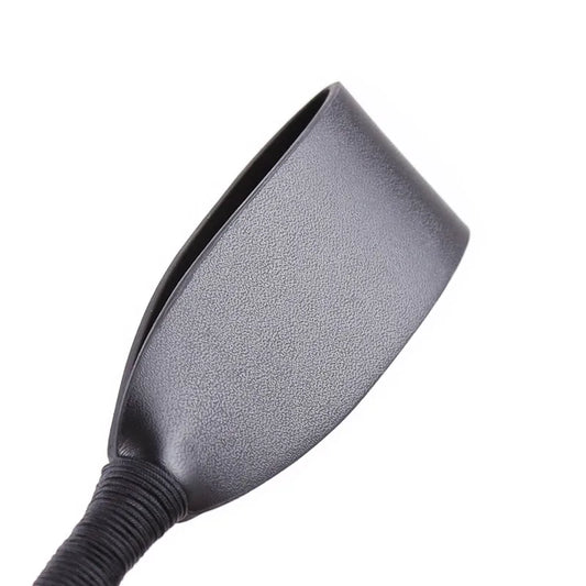 60CM Black PU Leather Spanking Paddle Long Whip Flirting Slave BDSM Bondage Flogger Sex Toys for Woman G Spot Sex Shop