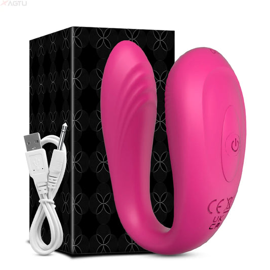 APP Bluetooth Control Couple Vibrator for Women Clitoris Stimulate Female G-Spot Dual Wearable Vibrating Massage Adult Sex Toys