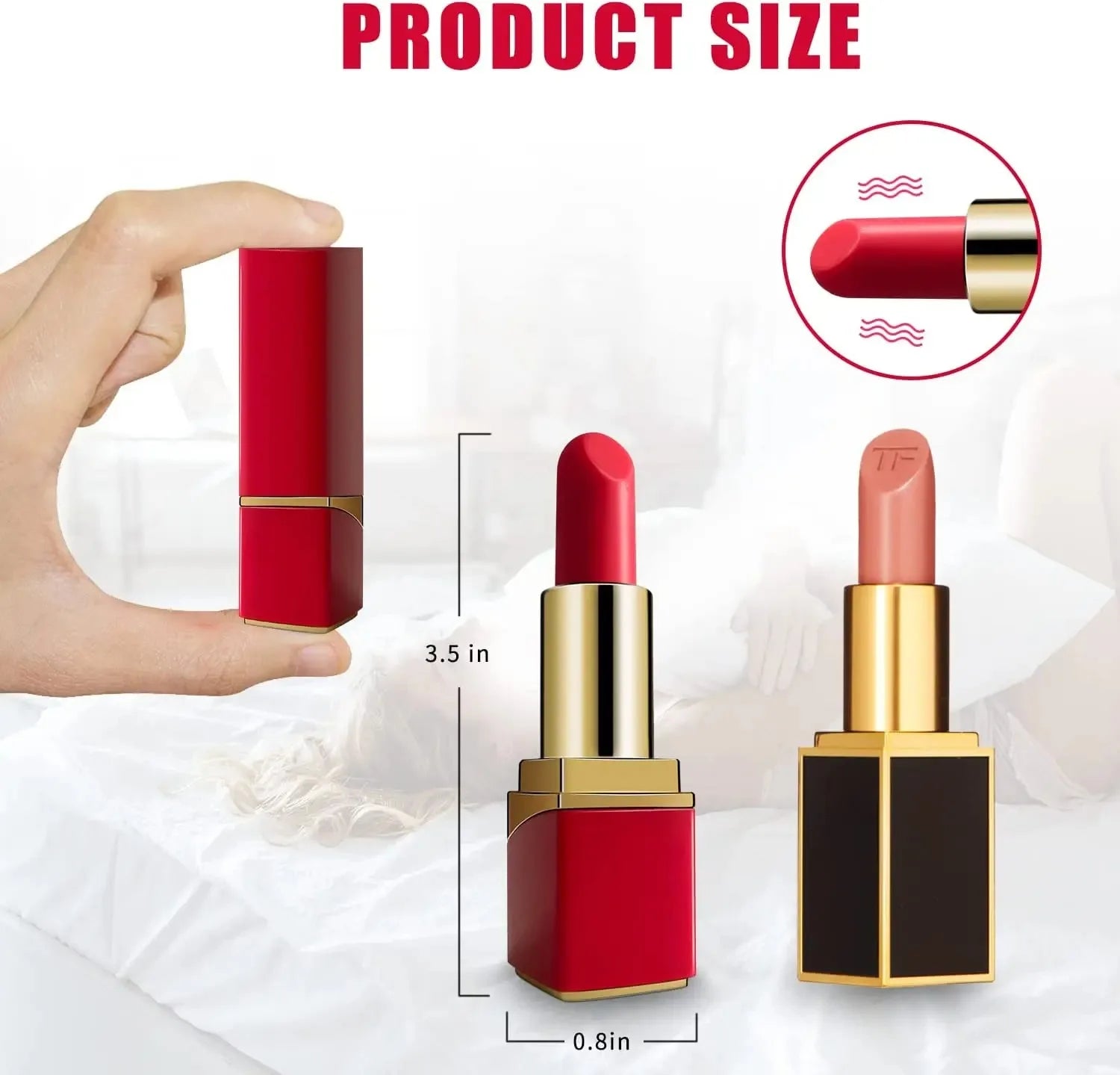 Lipstick Mini Vibrator 10 Speed Bullet Vibrator Dildo Clit Stimulator G Spot Massage Masturbator Adult Sex Toys for Women Vibe