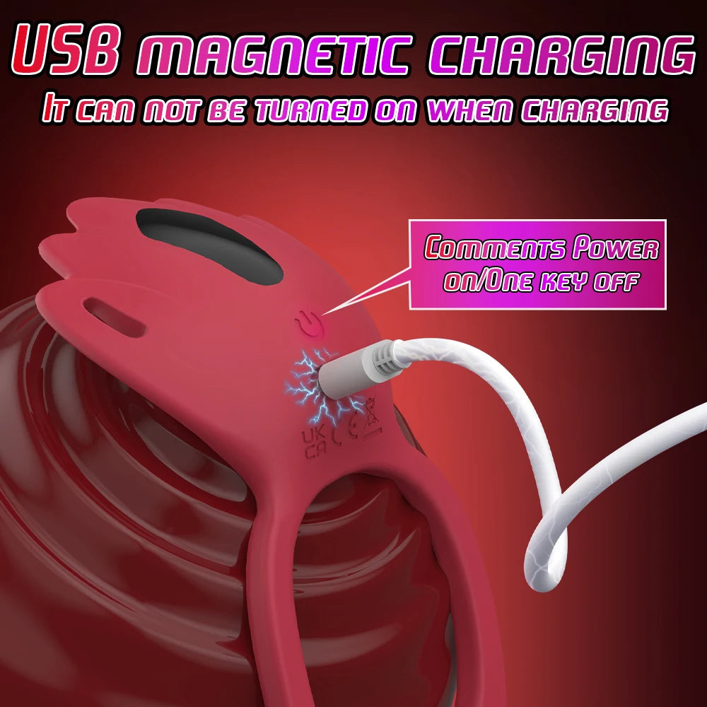 Vibrator Adult Sex Toys Female APP Control Penis Ring Clitoral Stimulator Butterfly Wearable Panty Vibrators for Women Couple