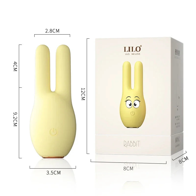 Rabbit Vibrator G-Spot Masssage Sex Toys for Women Nipple Clamp Clitoris Vagina Stimulator Female Masturbator