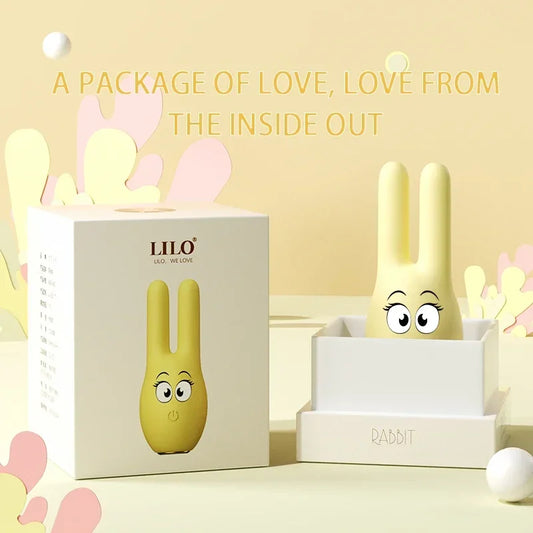 Rabbit Vibrator G-Spot Masssage Sex Toys for Women Nipple Clamp Clitoris Vagina Stimulator Female Masturbator