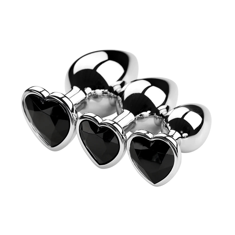 S/M/L Anal Plug Metal Adult Sex Toys for Women Men Crystal Erotic Bullet Butt Plug Stimulator Prostate Massager Intimate Goods