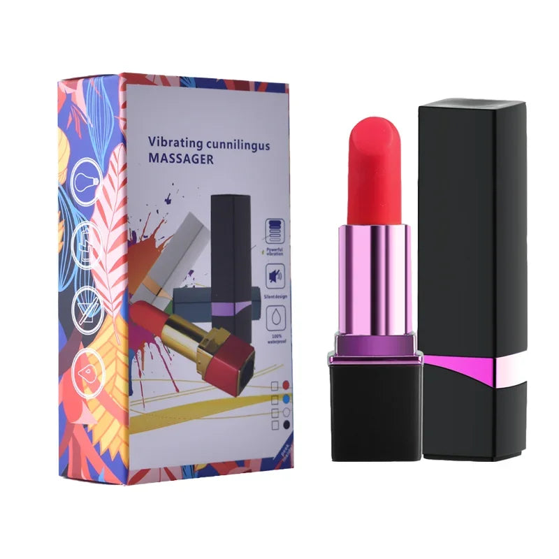 Lipstick Mini Vibrator 10 Speed Bullet Vibrator Dildo Clit Stimulator G Spot Massage Masturbator Adult Sex Toys for Women Vibe